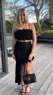 Black Bella Skirt Co-Ord
