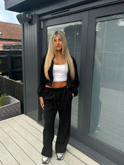 Black tracksuit