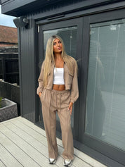 Brown tracksuit