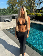 Black 3 piece bikini set