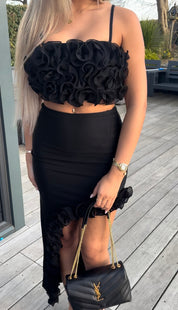 Black Bella Skirt Co-Ord