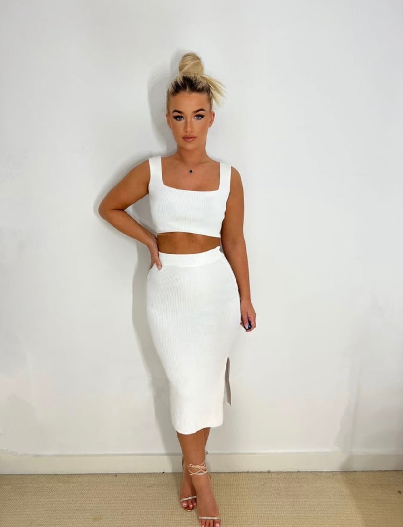 White co-ord