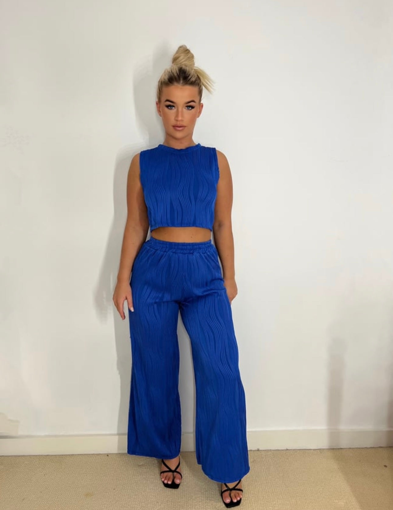 Royal blue co-ord