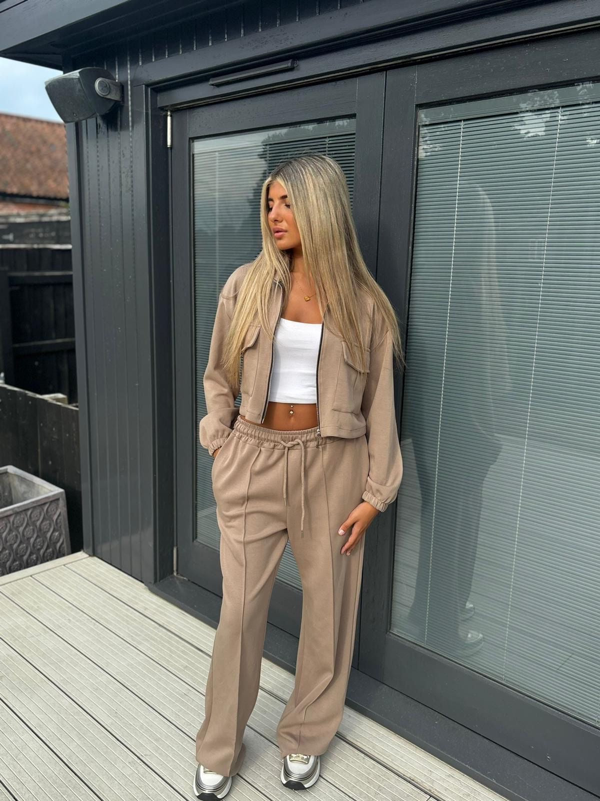 Brown tracksuit