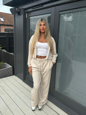 Cream tracksuit