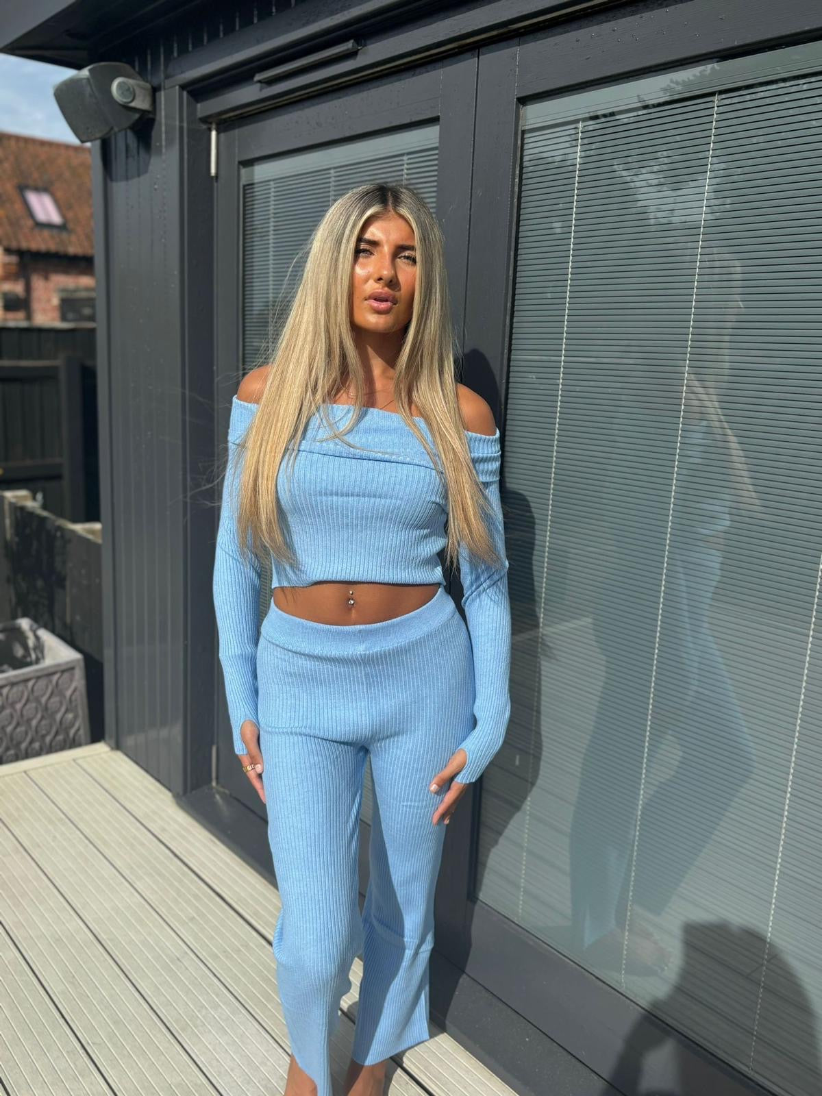 Baby blue co-ord